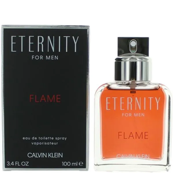 Calvin Klein Eternity Flame Eau de Toilette 3.4 oz