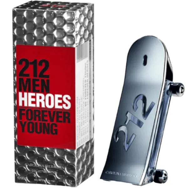 Carolina Herrera 212 Heroes Men Forever Young Collector Edition Eau de Toilette 3.0 oz