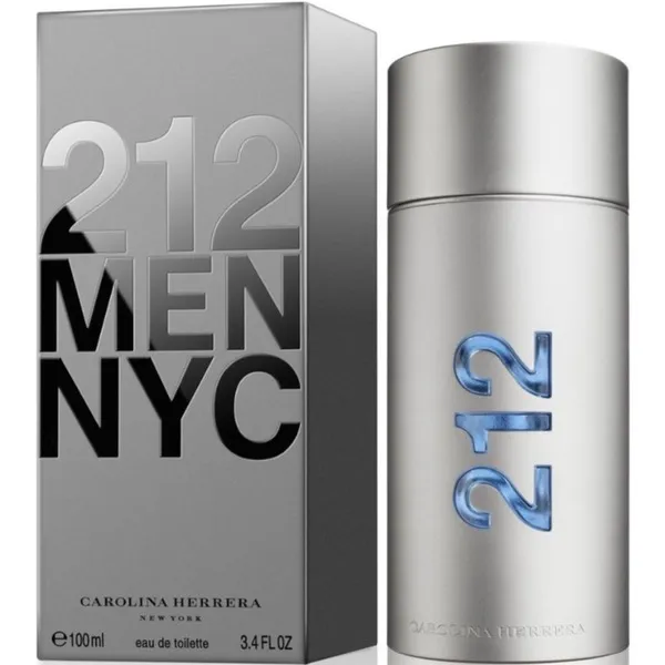 Carolina Herrera 212 Nyc Men Eau de Toilette 3.4 oz