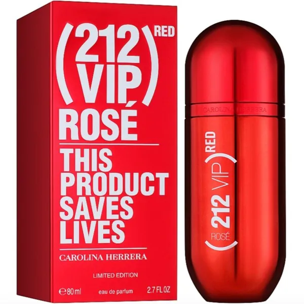Carolina Herrera 212 Vip Rose Red Eau de Parfum 2.7 oz