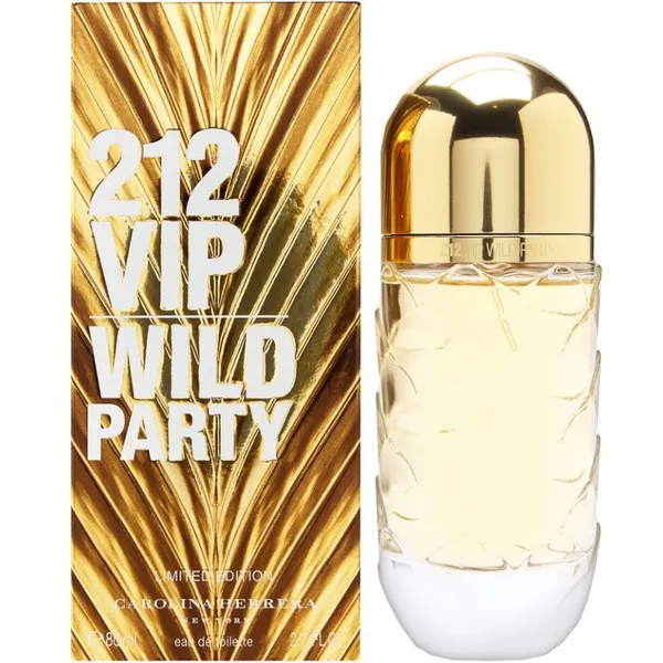 Carolina Herrera 212 Vip Wild Party Eau de Toilette 2.7 oz