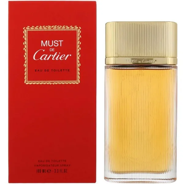 Cartier Must De Cartier Eau de Toilette 3.3 oz