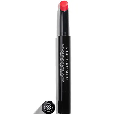 Chanel Rouge Coco Stylo Complete Care Lipshine 222 Fiction