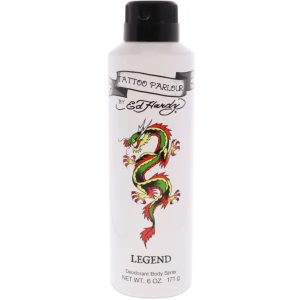 Christian Audigier Ed Hardy Tattoo Parlour Legend Deodorant Spray 6.0 oz