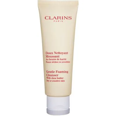 Clarins Gentle Foaming Cleanser With Shea Butter  4.4 oz