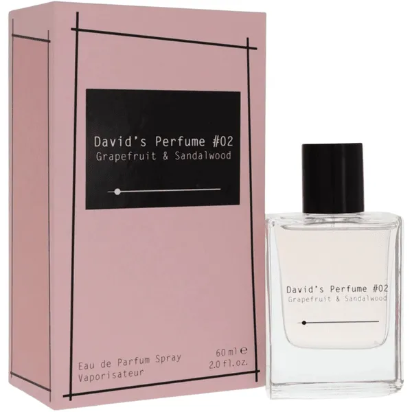 David's Perfume 02 Grapefruit And Sandalwood Eau de Parfum 2.0 oz