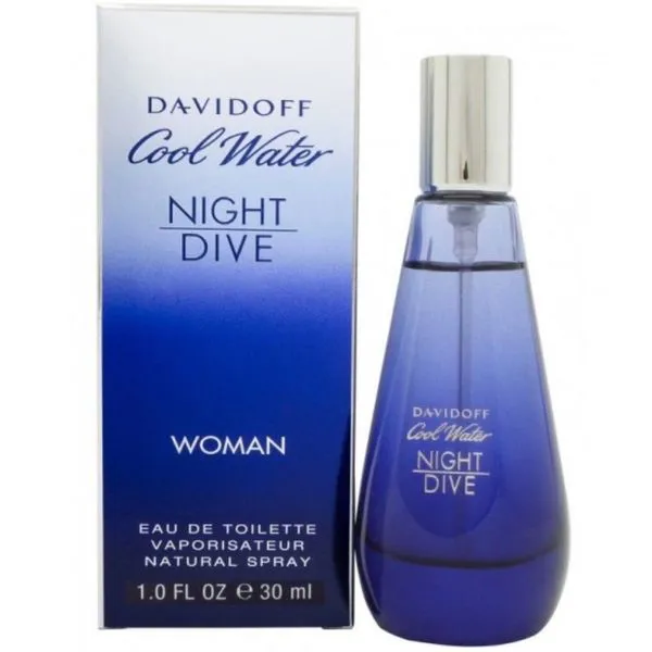 Davidoff Cool Water Night Dive Woman Eau de Toilette 1.0 oz