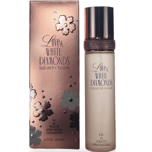 Elizabeth Taylor Love & White Diamonds Eau de Toilette 3.3 oz