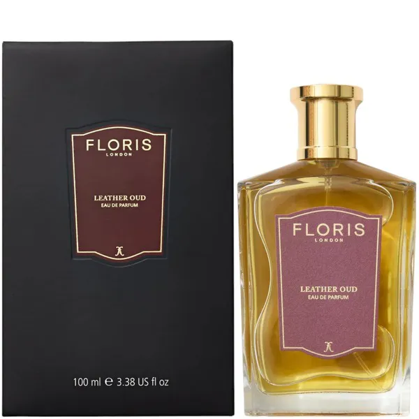 Floris London Leather Oud Eau de Parfum 3.38 oz