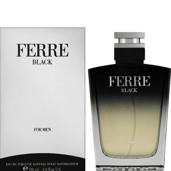 Gianfranco Ferre Ferre Black Eau de Toilette 3.4 oz