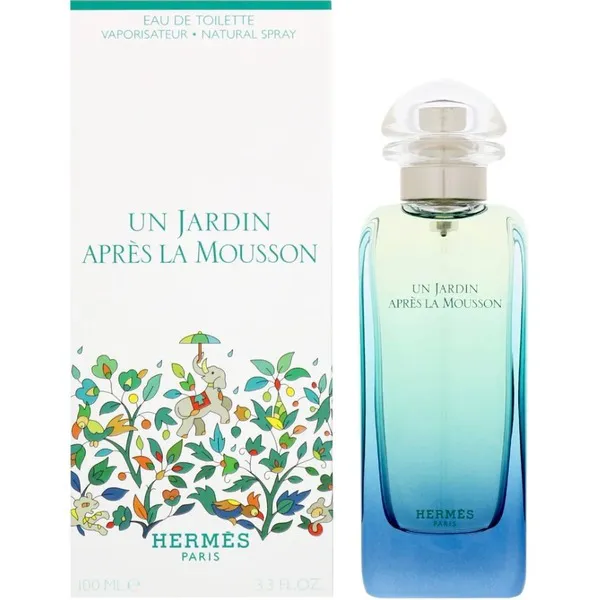 Hermes Un Jardin Apres La Mousson Eau de Toilette 3.3 oz