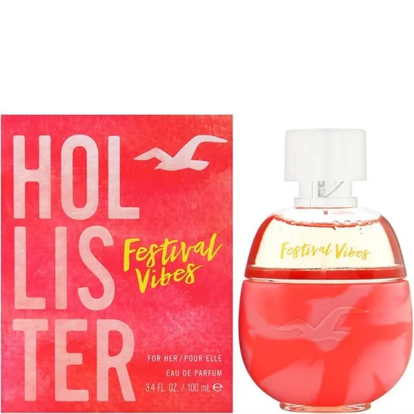 Hollister Festival Vibes Eau de Parfum 3.4 oz