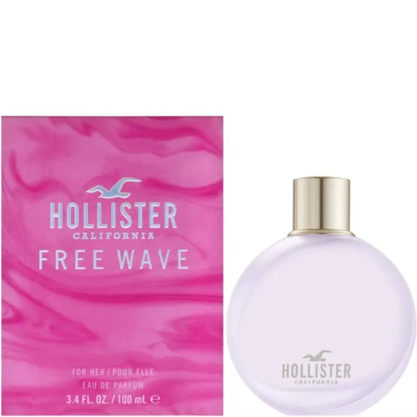 Hollister Free Wave Eau de Parfum 3.4 oz
