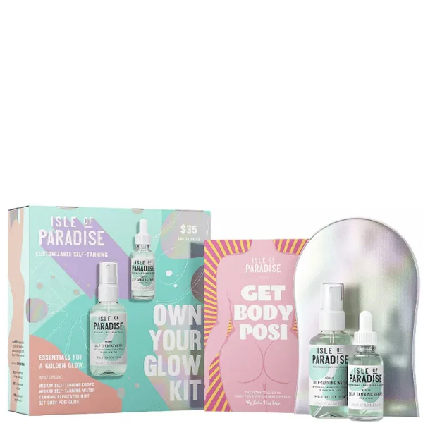 Isle Of Paradise Own Your Glow Kit 3 Piece