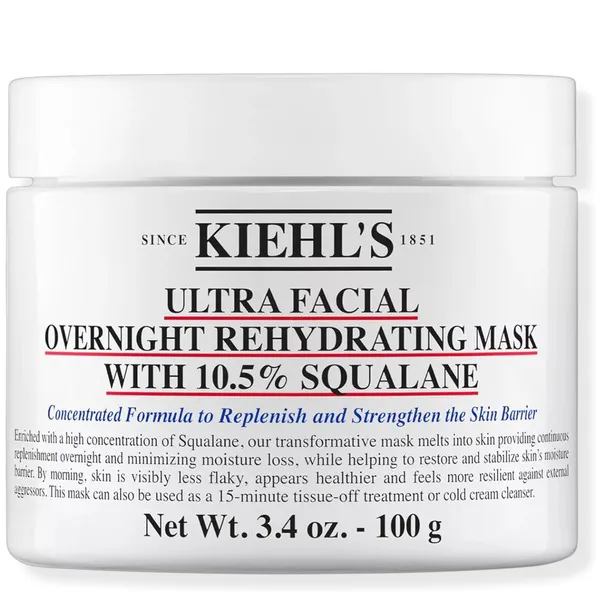 Kiehl's Ultra Facial Overnight Rehydrating Mask 3.4 oz