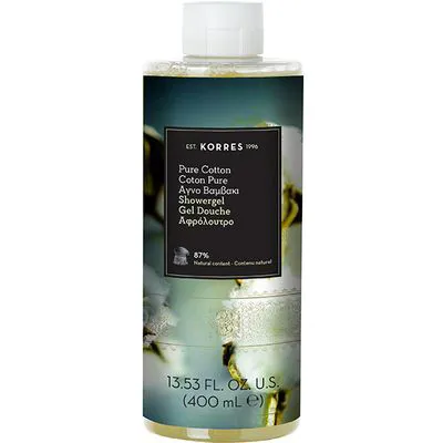 Korres Pure Cotton Showergel 13.5 oz