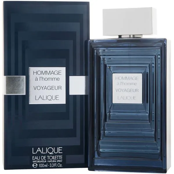 Lalique Hommage A L'Homme Voyageur Eau de Toilette 3.3 oz