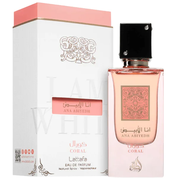 Lattafa Ana Abiyedh Coral Eau de Parfum 2.0 oz