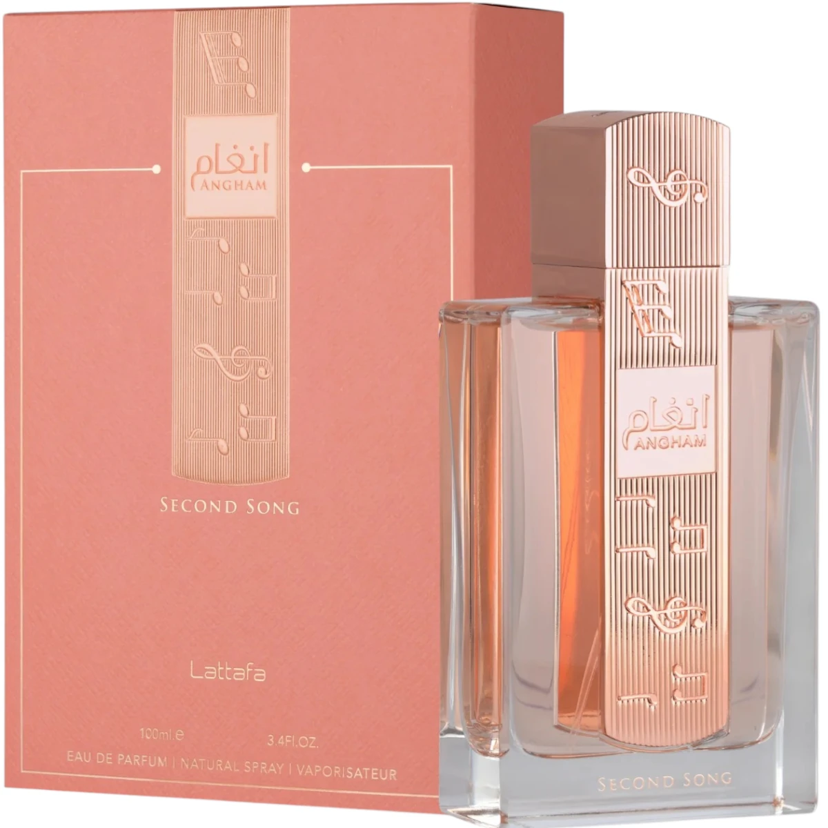 Lattafa Angham Second Song Eau de Parfum 3.4 oz