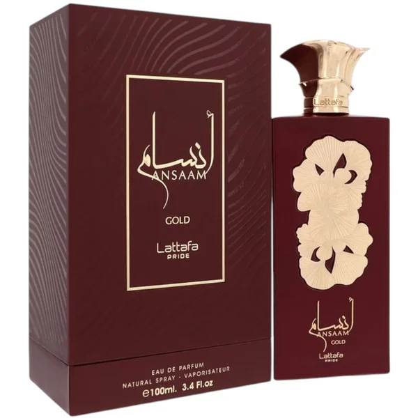 Lattafa Ansaam Gold Eau de Parfum 3.4 oz