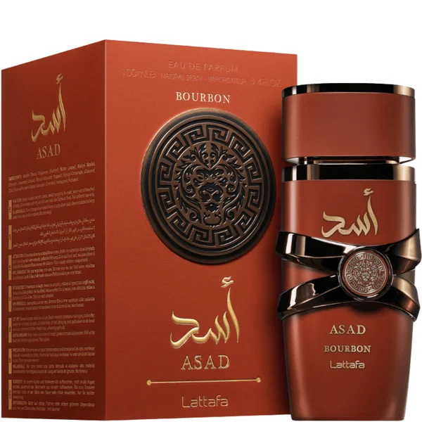 Lattafa Asad Bourbon Eau de Parfum 3.4 oz