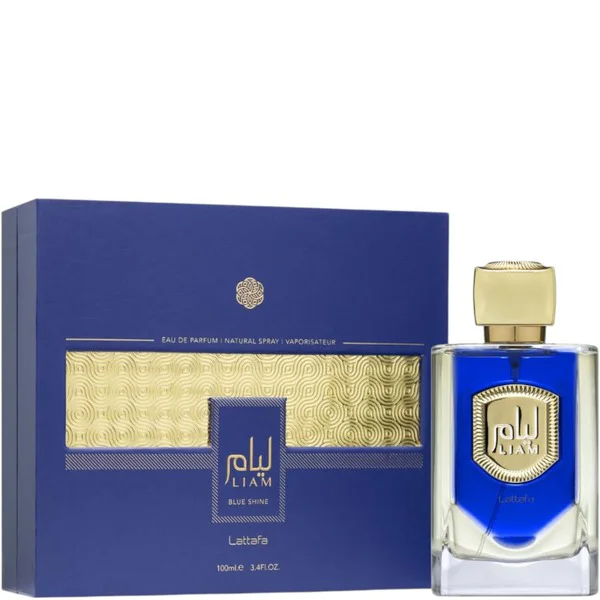 Lattafa Liam Blue Shine Eau de Parfum 3.4 oz