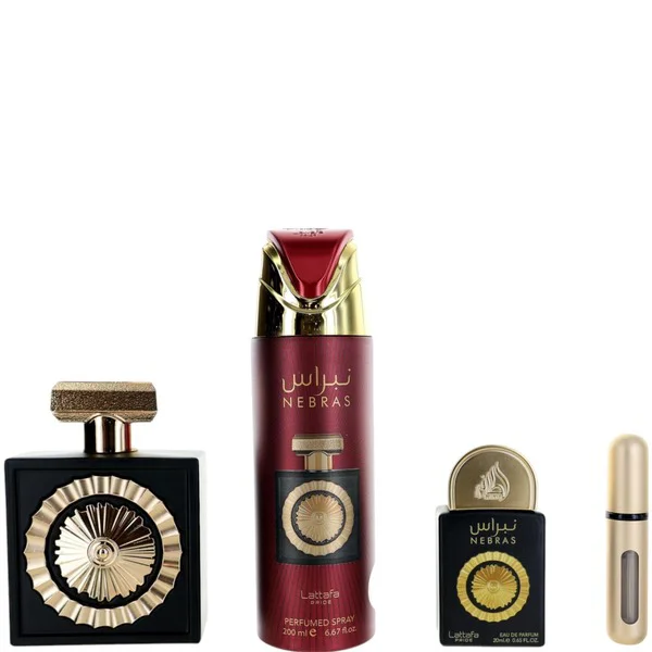 Lattafa Nebras Eau de Parfum Gift Set 3 Pc