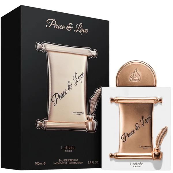 Lattafa Peace & Love Eau de Parfum 3.4 oz