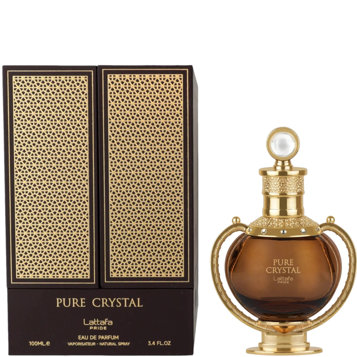 Lattafa Pure Crystal Eau de Parfum 3.4 oz