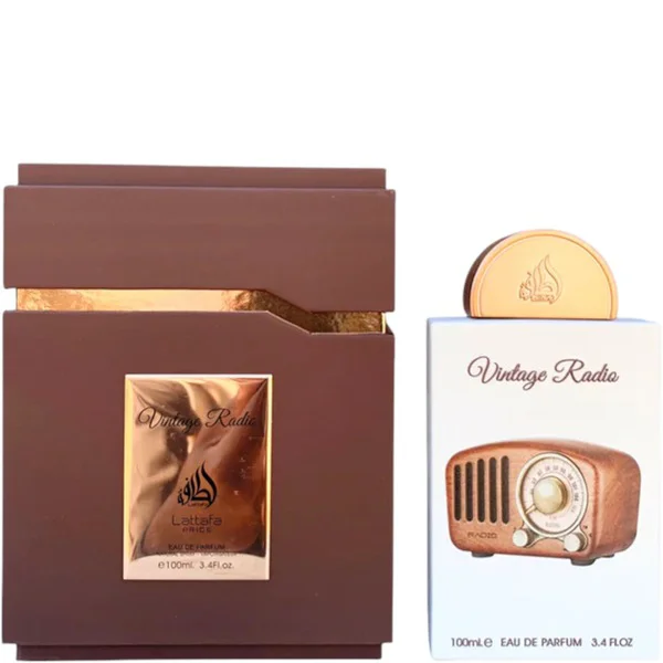 Lattafa Vintage Radio Eau de Parfum 3.4 oz