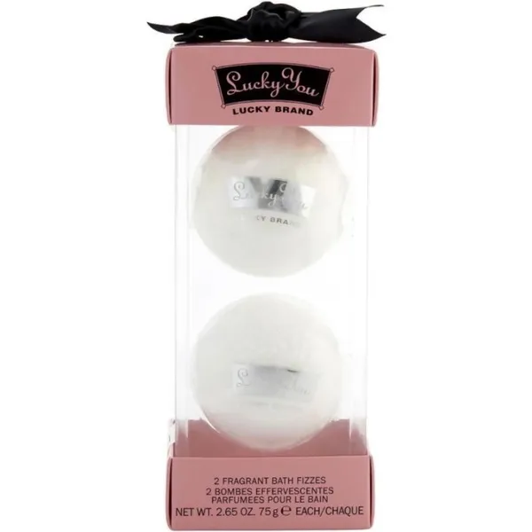 Lucky Brand Lucky You Fragrant Bath Fizzes 2 Pc
