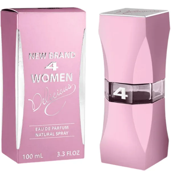 New Brand Perfumes 4 Women Delicious Eau de Parfum 3.3 oz