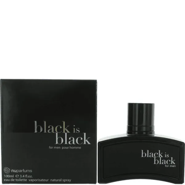 Nuparfums Black Is Black Eau de Toilette 3.4 oz