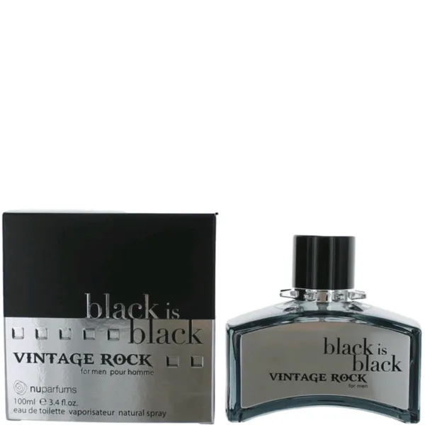 Nuparfums Black Is Black Vintage Rock Eau de Toilette 3.4 oz