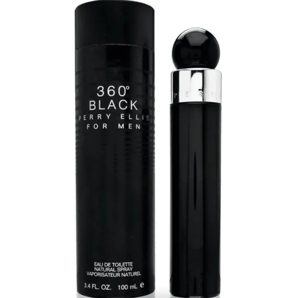 Perry Ellis 360 Black Eau de Toilette 3.4 oz