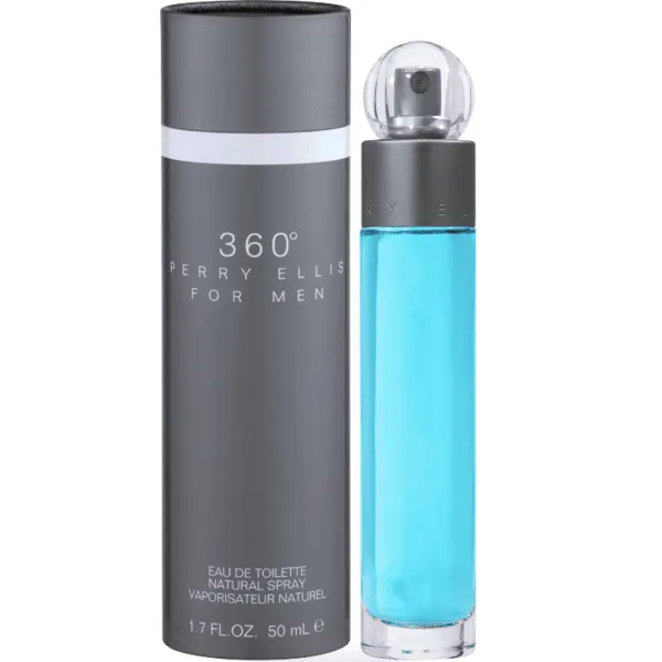 Perry Ellis 360 For Men Eau de Toilette 1.7 oz