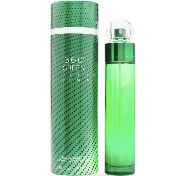 Perry Ellis 360 Green Eau de Toilette 3.4 oz