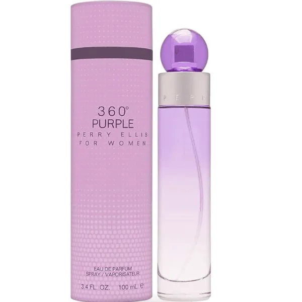 Perry Ellis 360 Purple Eau de Parfum 3.4 oz