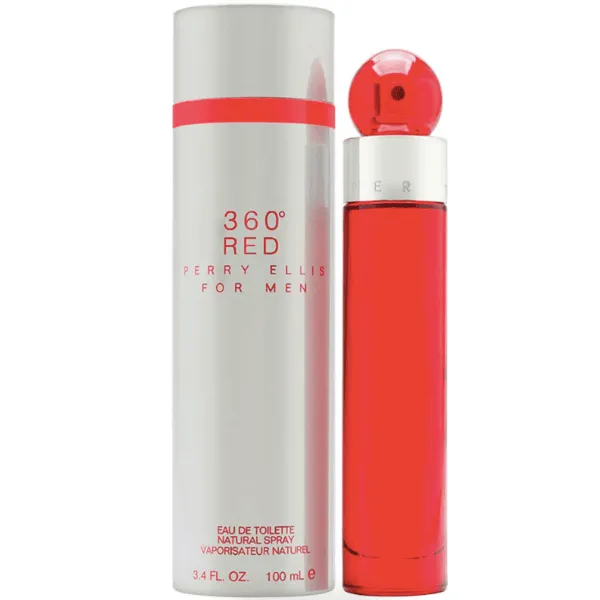 Perry Ellis 360 Red Eau de Toilette 3.4 oz