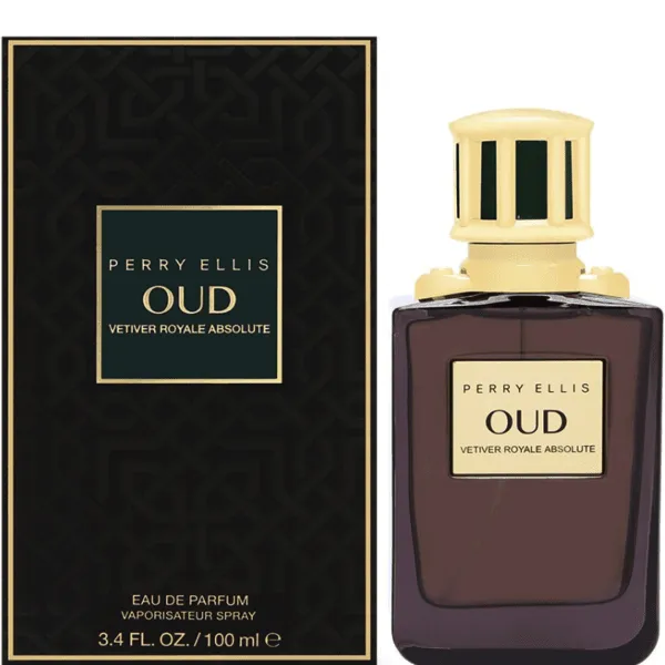 Perry Ellis Oud Vetiver Royale Absolute Eau de Parfum 3.4 oz