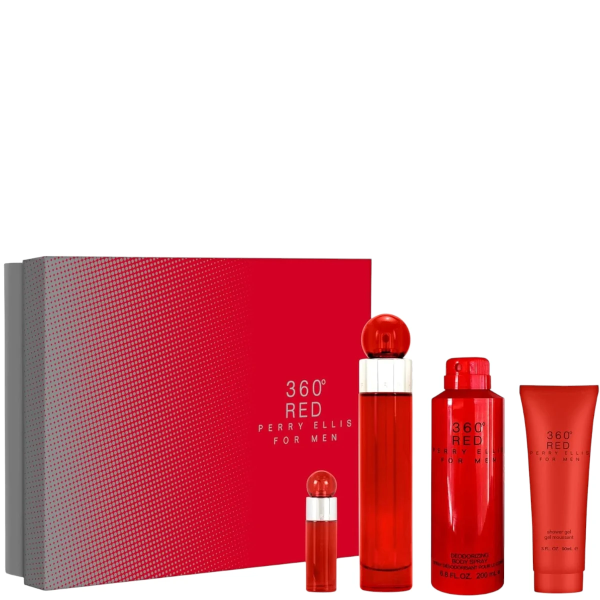 Perry Ellis Perry Ellis 360 Red Gift Set 4 Pc