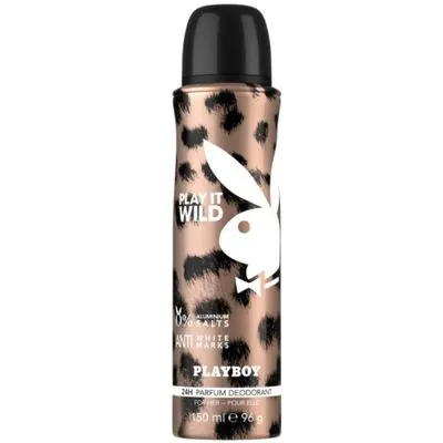 Playboy Play It Wild Deodorant Spray 5.0 oz