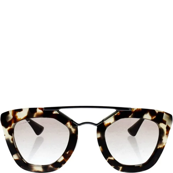 Prada SPR 09Q UAO-1L0 Sunglasses Opal Brown-Brown