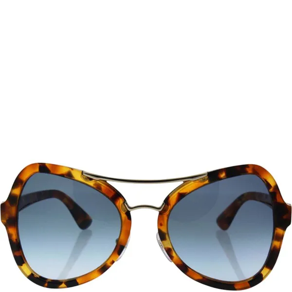 Prada SPR 18S UF3-4R2 Sunglasses Havana-Blue