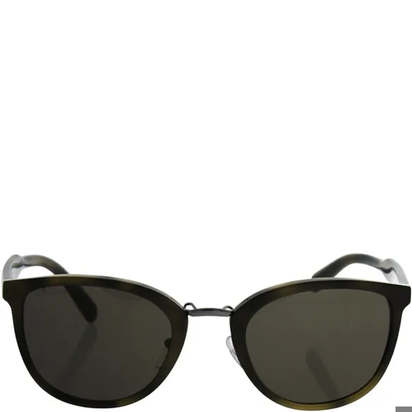 Prada SPR 22S U6A-5S2 Sunglasses Green Havana-Brown