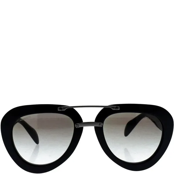 Prada SPR 28R 1AB-0A7 Sunglasses Black-Grey