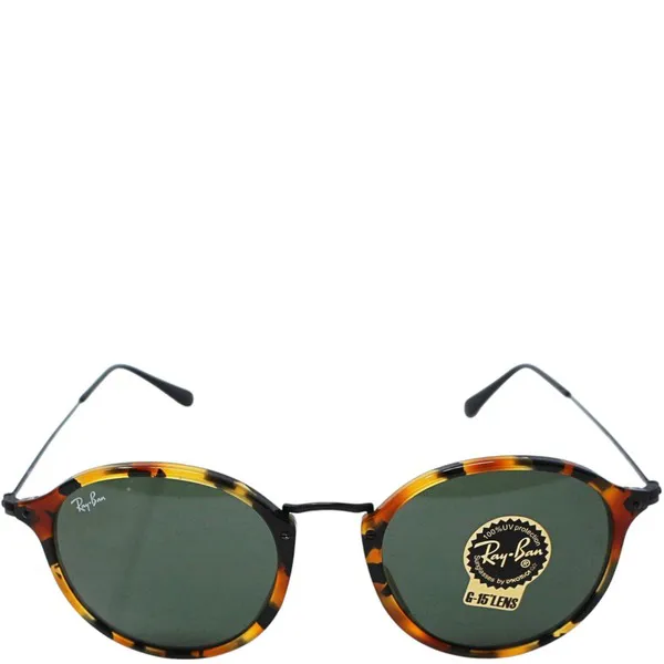 Ray-Ban RB 2447 1157 Sunglasses Black Havana-Green