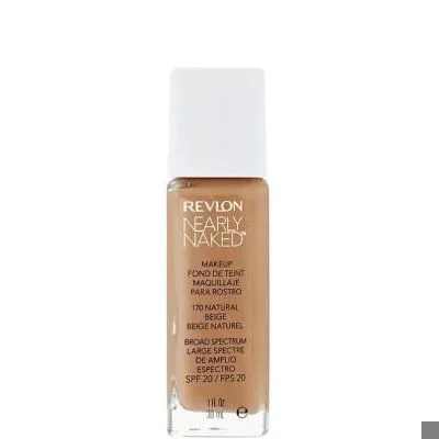 Revlon Nearly Naked Foundation  Natural Beige 