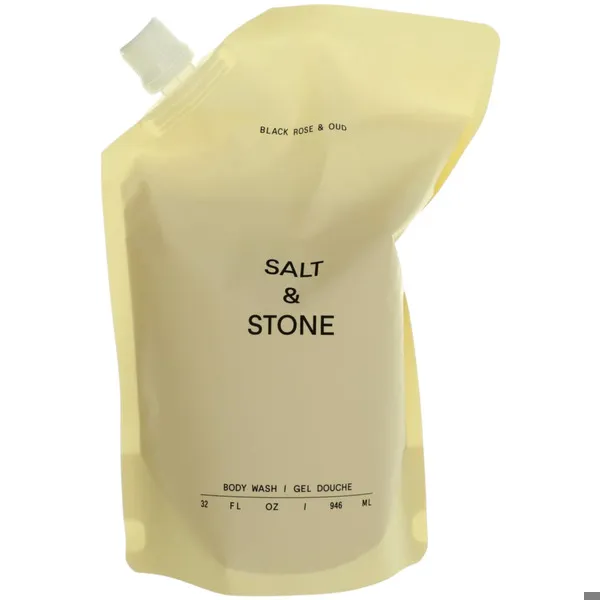Salt & Stone Black Rose & Oud Body Wash 32 oz