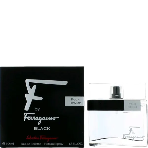 Salvatore Ferragamo F By Ferragamo Black Eau de Toilette 1.7 oz